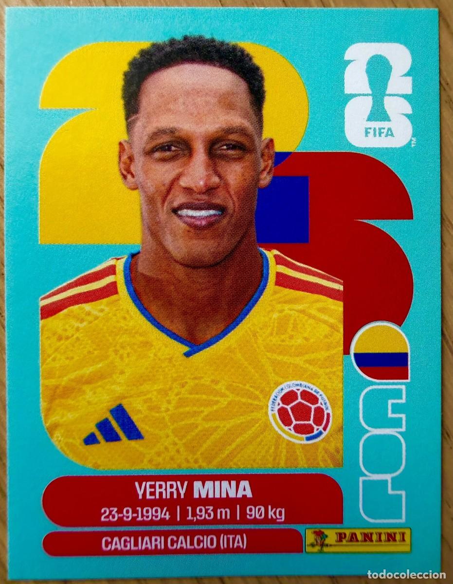 Cromos de F&uacute;tbol: COL5 COL 5 YERRY MINA COLOMBIA MUNDIAL FIFA WORLD CUP 2026 26 STICKER CROMO PANINI SIN PEGAR