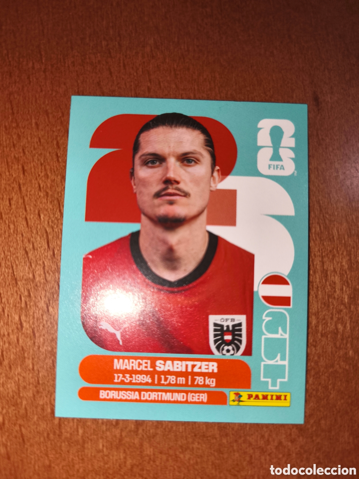 Cromos de F&uacute;tbol: AUT11 Marcel Sabitzer Fifa World Cup 2026 Austria