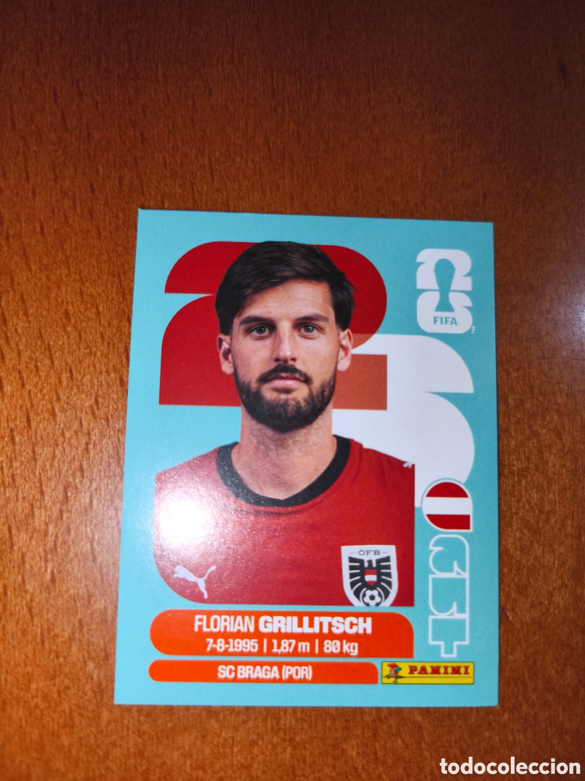 Cromos de F&uacute;tbol: AUT14 Florian Grillitsch Fifa World Cup 2026 Austria