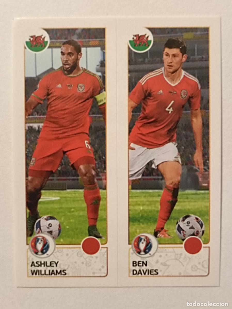 Cromos de F&uacute;tbol: #203 WILLIAMS-DAVIES (GALES) EURO FRANCIA 2016 PANINI