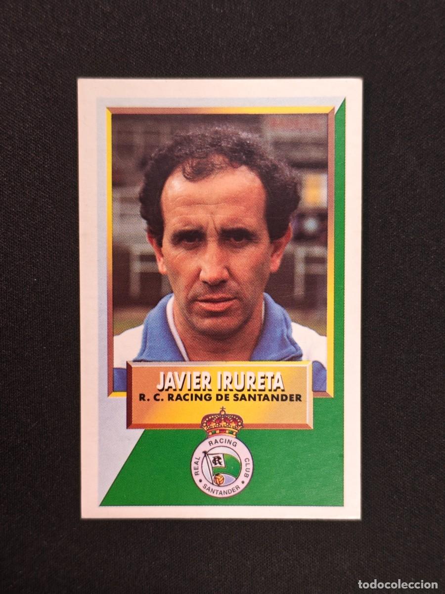 Cromos de F&uacute;tbol: CROMO LIGA ESTE ENT. JAVIER IRURETA RACING SANTANDER NUNCA PEGADO SIN PEGAR 93 94 1993 1994 RA526