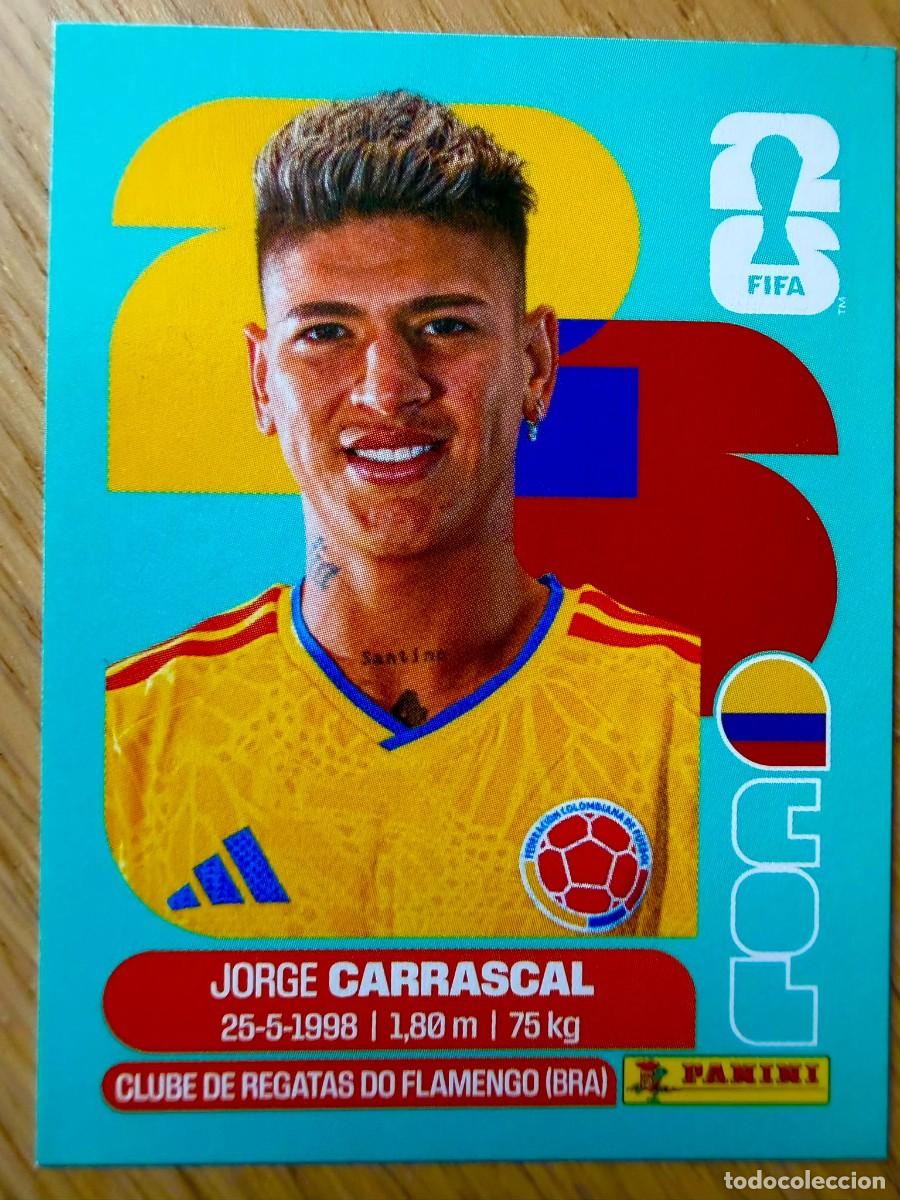 Figurine di Calcio: COL16 COL 16 CARRASCAL COLOMBIA MUNDIAL FIFA WORLD CUP 2026 26 STICKER CROMO PANINI SIN PEGAR