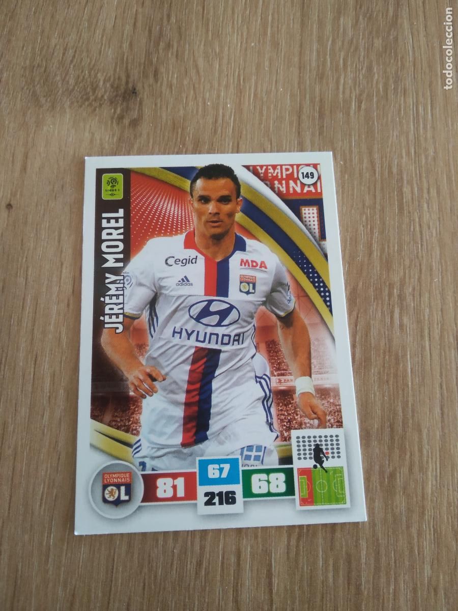 Figurine di Calcio: 149 MOREL O. LYON CROMO FUTBOL PANINI LIGA FRANCIA 2016-2017 FOOT LIGUE 1 ADRENALYN 16-17