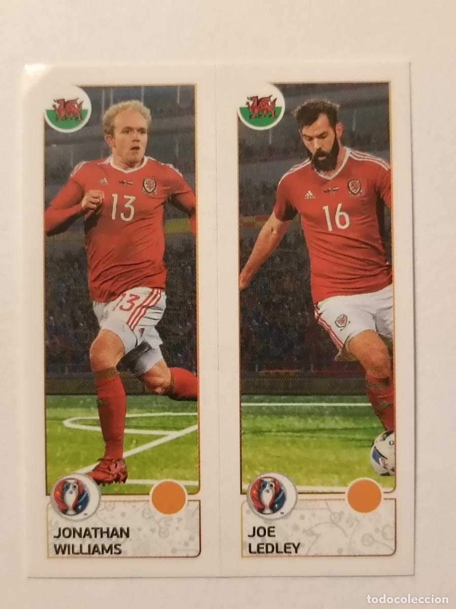 Figurine di Calcio: #204 WILLIAMS-LEDLEY (GALES) EURO FRANCIA 2016 PANINI