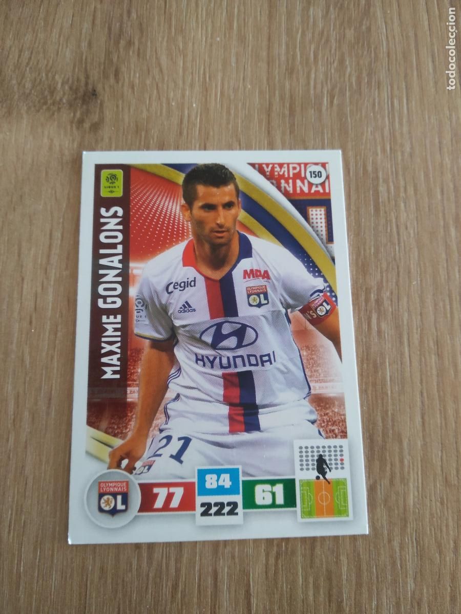 Figurine di Calcio: 150 GONALONS O. LYON CROMO FUTBOL PANINI LIGA FRANCIA 2016-2017 FOOT LIGUE 1 ADRENALYN 16-17