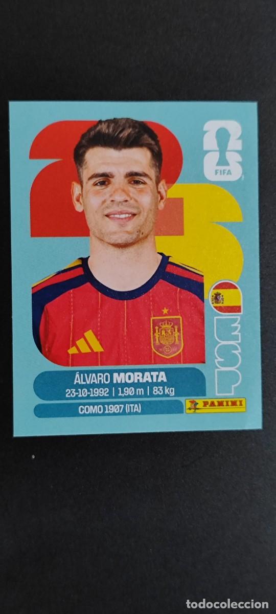 Figurine di Calcio: STICKER FIFA WORLD CUP 2026 MORATA ESPA&Ntilde;A # ESP19 PANINI