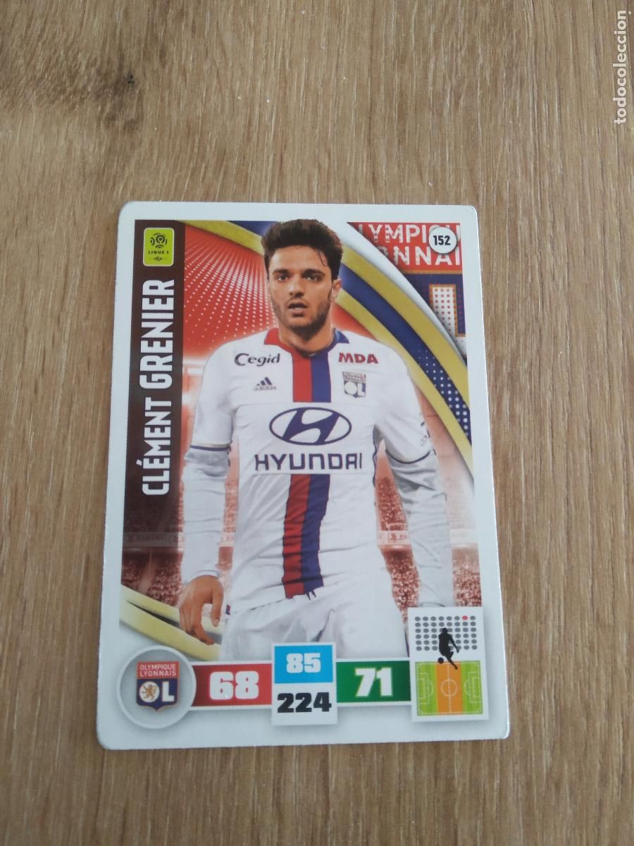 Figurine di Calcio: 152 GRENIER O. LYON CROMO FUTBOL PANINI LIGA FRANCIA 2016-2017 FOOT LIGUE 1 ADRENALYN 16-17