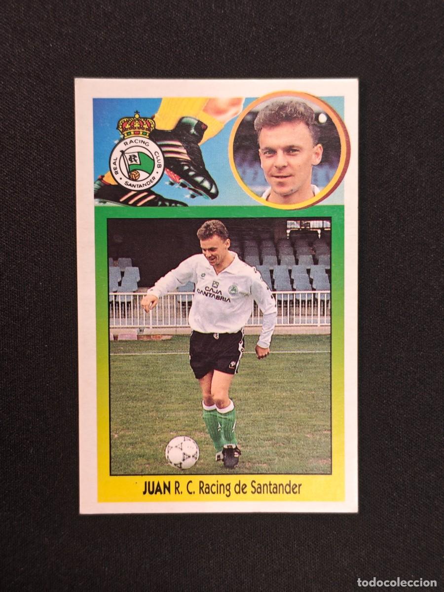 Figurine di Calcio: CROMO LIGA ESTE JUAN RACING SANTANDER NUNCA PEGADO SIN PEGAR 93 94 1993 1994 RA526