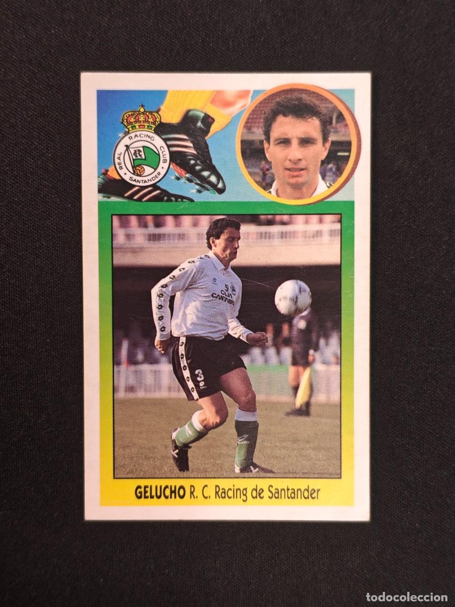 Figurine di Calcio: CROMO LIGA ESTE GELUCHO RACING SANTANDER NUNCA PEGADO SIN PEGAR 93 94 1993 1994 RA526