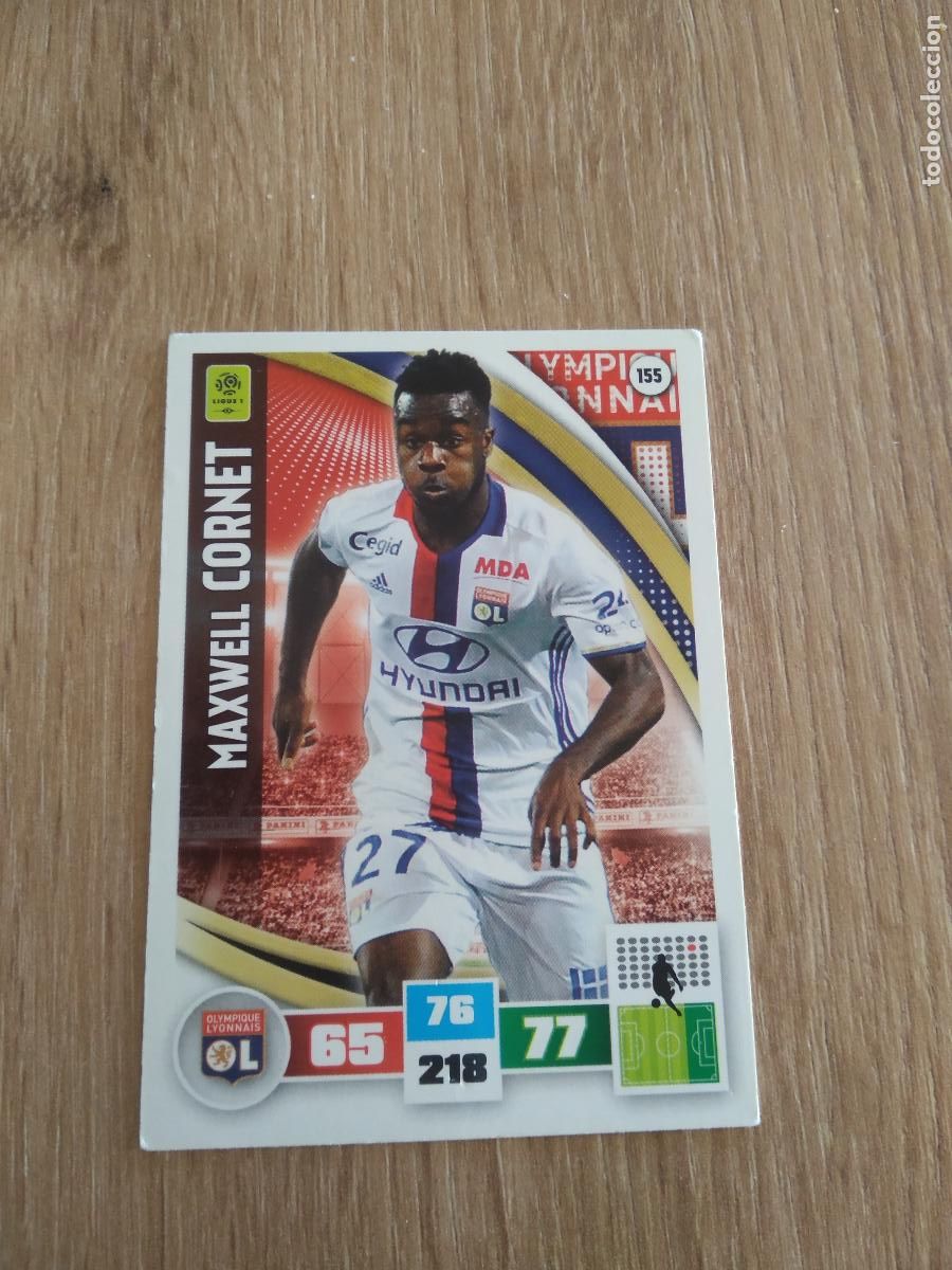 Figurine di Calcio: 155 CORNET O. LYON CROMO FUTBOL PANINI LIGA FRANCIA 2016-2017 FOOT LIGUE 1 ADRENALYN 16-17