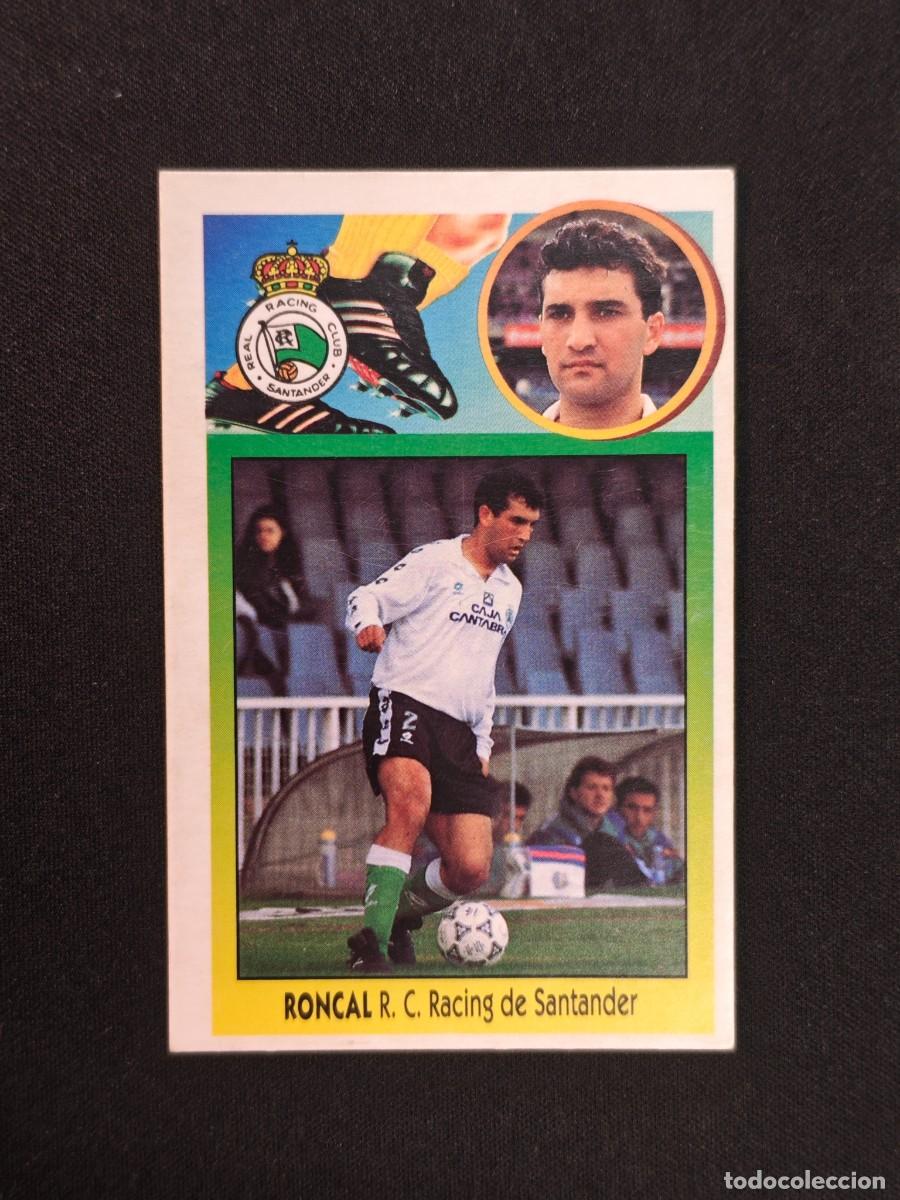 Figurine di Calcio: CROMO LIGA ESTE RONCAL RACING SANTANDER NUNCA PEGADO SIN PEGAR 93 94 1993 1994 RA526