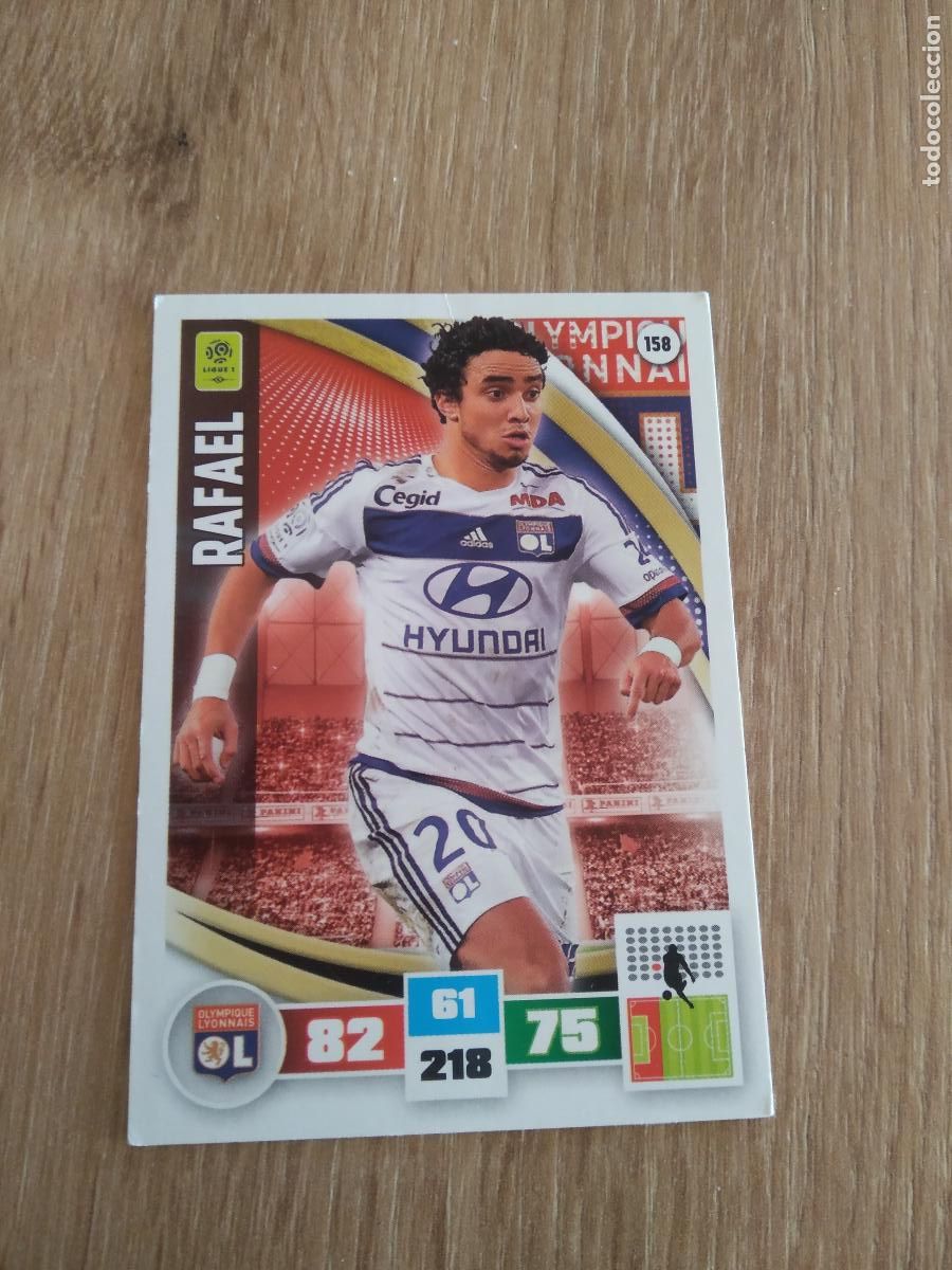 Figurine di Calcio: 158 RAFAEL O. LYON CROMO FUTBOL PANINI LIGA FRANCIA 2016-2017 FOOT LIGUE 1 ADRENALYN 16-17