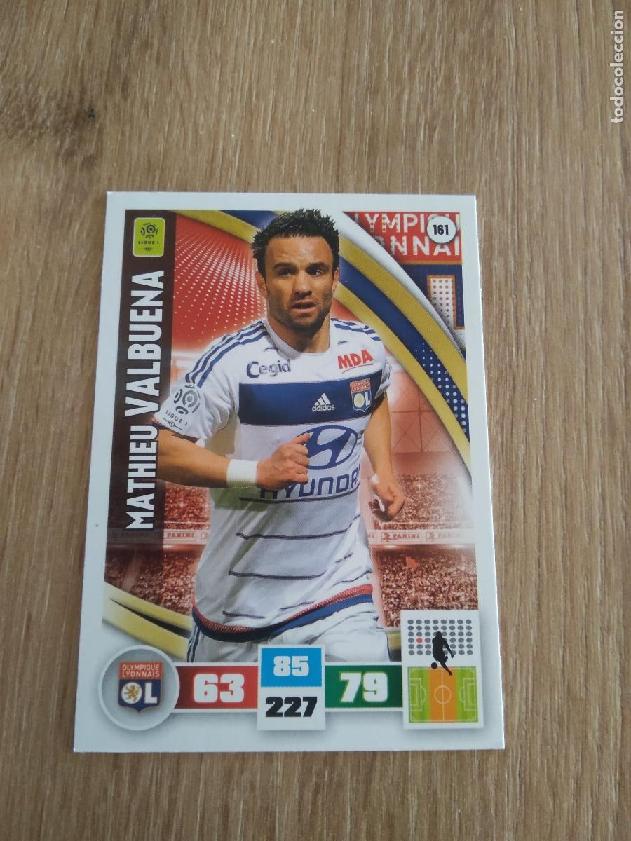 Football Stickers: 161 VALBUENA O. LYON CROMO FUTBOL PANINI LIGA FRANCIA 2016-2017 FOOT LIGUE 1 ADRENALYN 16-17