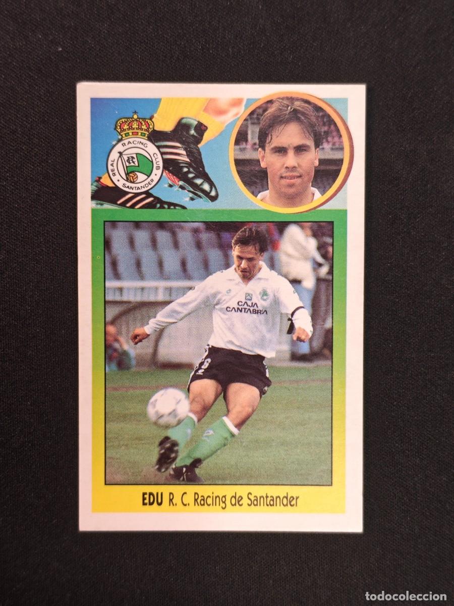 Football Stickers: CROMO LIGA ESTE EDU RACING SANTANDER NUNCA PEGADO SIN PEGAR 93 94 1993 1994 RA526