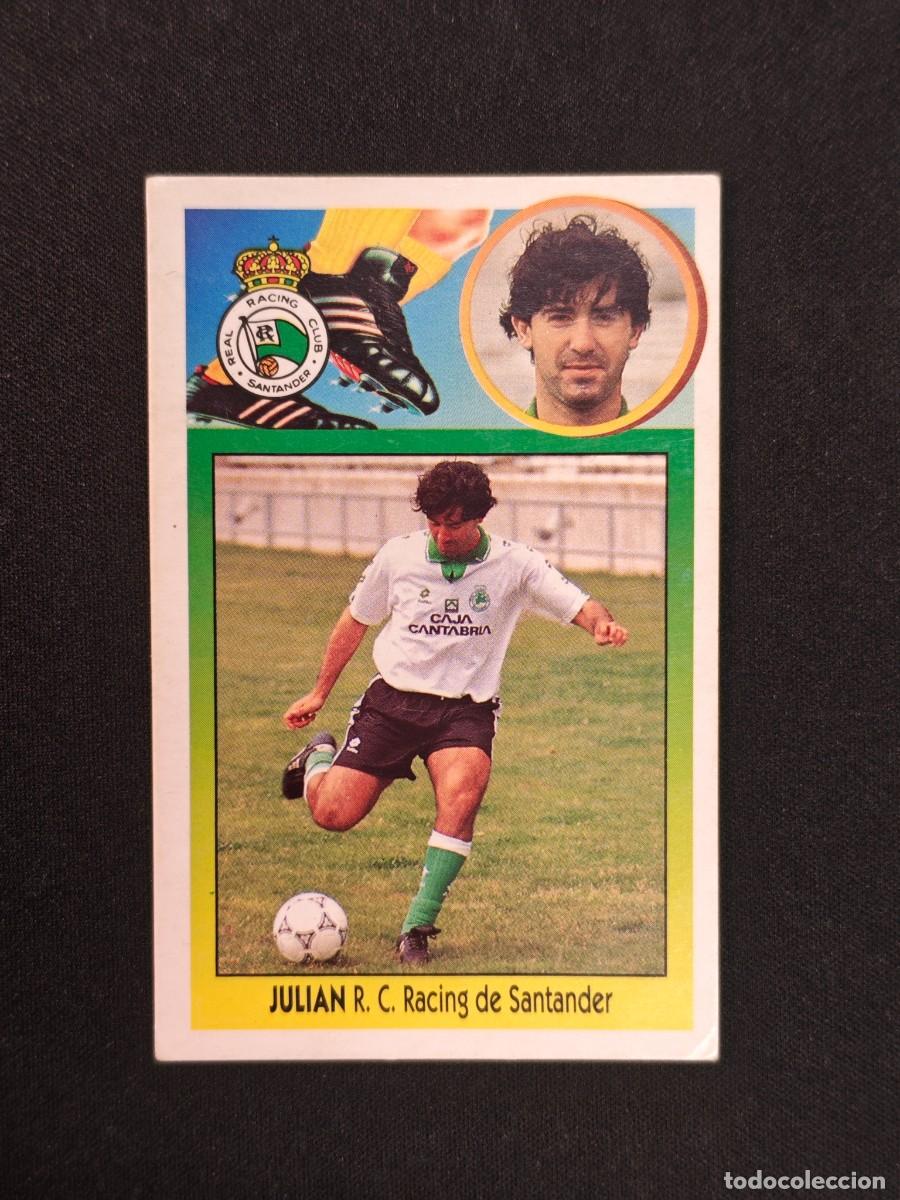 Football Stickers: CROMO LIGA ESTE JULIAN RACING SANTANDER NUNCA PEGADO SIN PEGAR 93 94 1993 1994 RA526