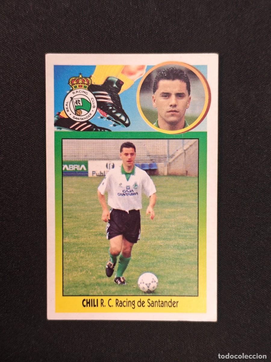 Cromos de F&uacute;tbol: CROMO LIGA ESTE CHILI RACING SANTANDER NUNCA PEGADO SIN PEGAR 93 94 1993 1994 RA526