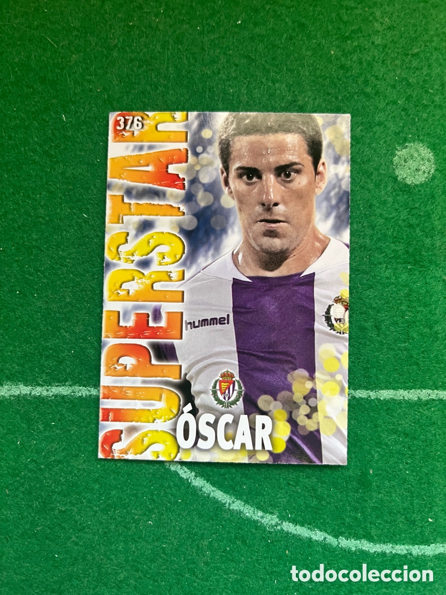 Cartes &agrave; collectionner de Football: 376 OSCAR REAL VALLADOLID LAS FICHAS DE LA LIGA 2013 2014 MUNDICROMO SUPERSTAR