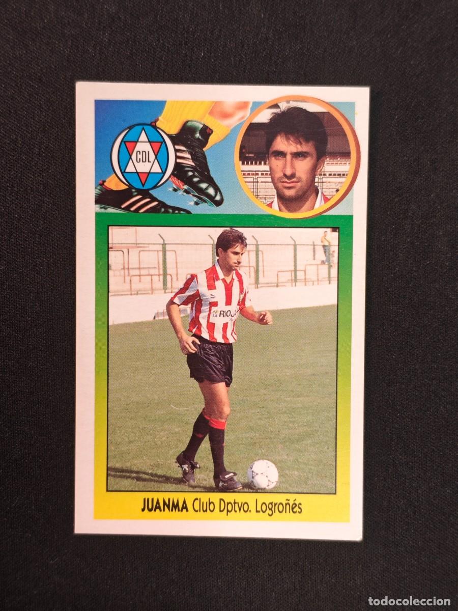 Fu&szlig;ball-Sticker: CROMO LIGA ESTE JUANMA LOGRO&Ntilde;ES NUNCA PEGADO SIN PEGAR 93 94 1993 1994 RA526