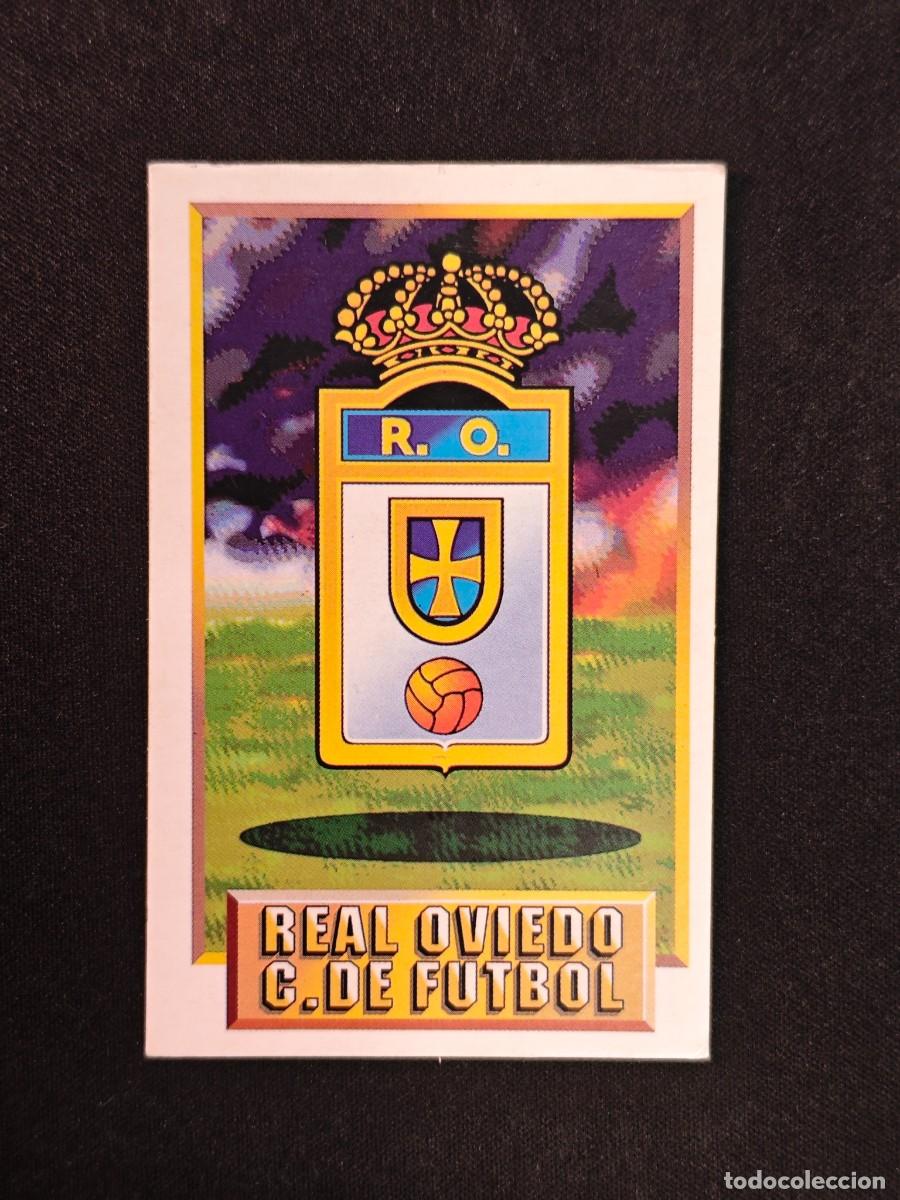 Cromos de F&uacute;tbol: CROMO LIGA ESTE ESCUDO REAL OVIEDO NUNCA PEGADO SIN PEGAR 93 94 1993 1994 RA526