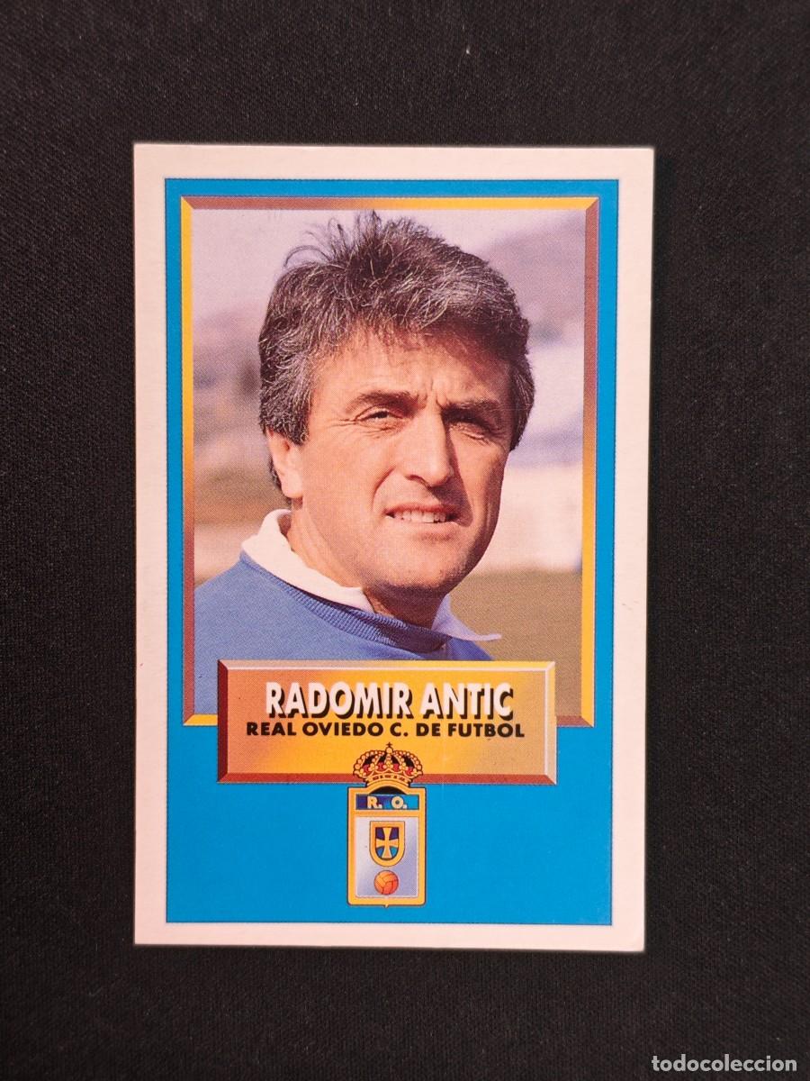 Cromos de F&uacute;tbol: CROMO LIGA ESTE ENTRENADOR RADOMIR ANTIC REAL OVIEDO NUNCA PEGADO SIN PEGAR 93 94 1993 1994 RA526