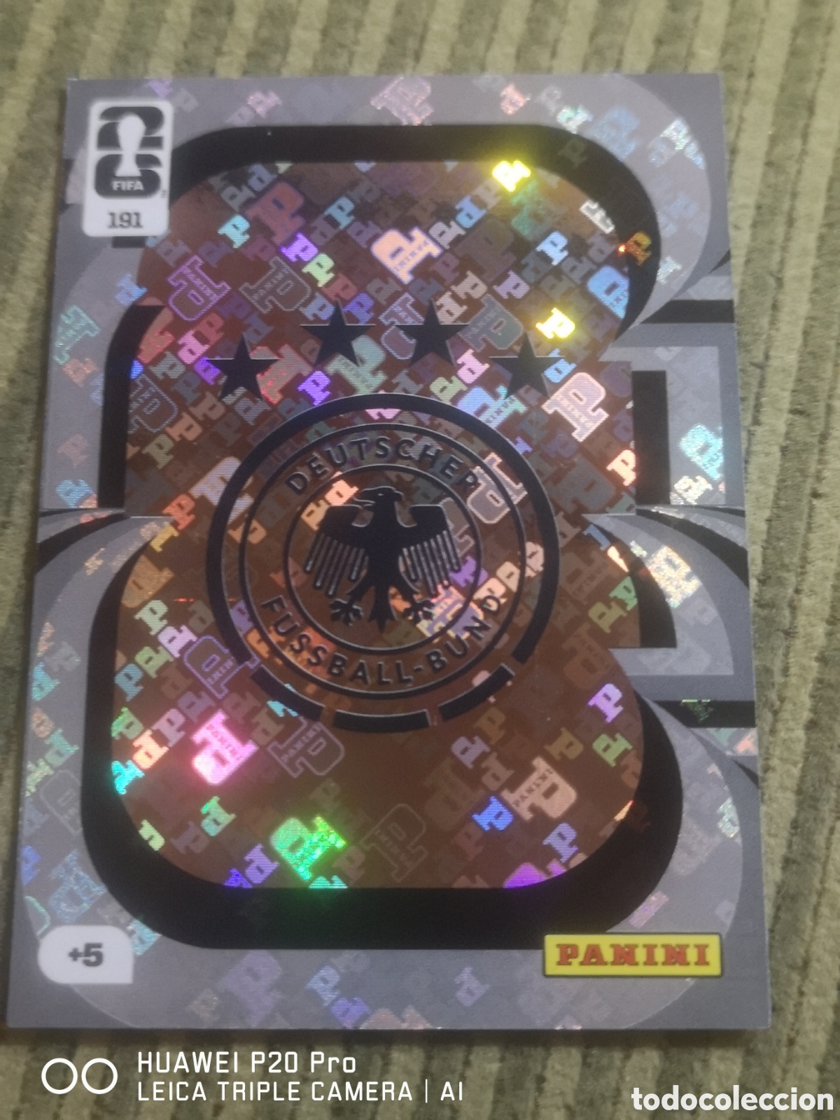 Cromos de F&uacute;tbol: ADRENALYN XL FIFA WORLD CUP 2026 ESCUDO 191 ALEMANIA