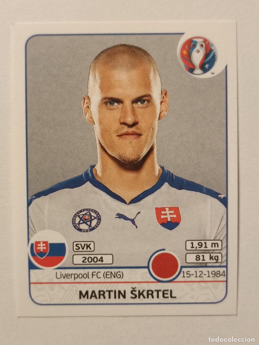 Cromos de F&uacute;tbol: #216 MARTIN SKRTEL (ESLOVAQUIA) EURO FRANCIA 2016 PANINI