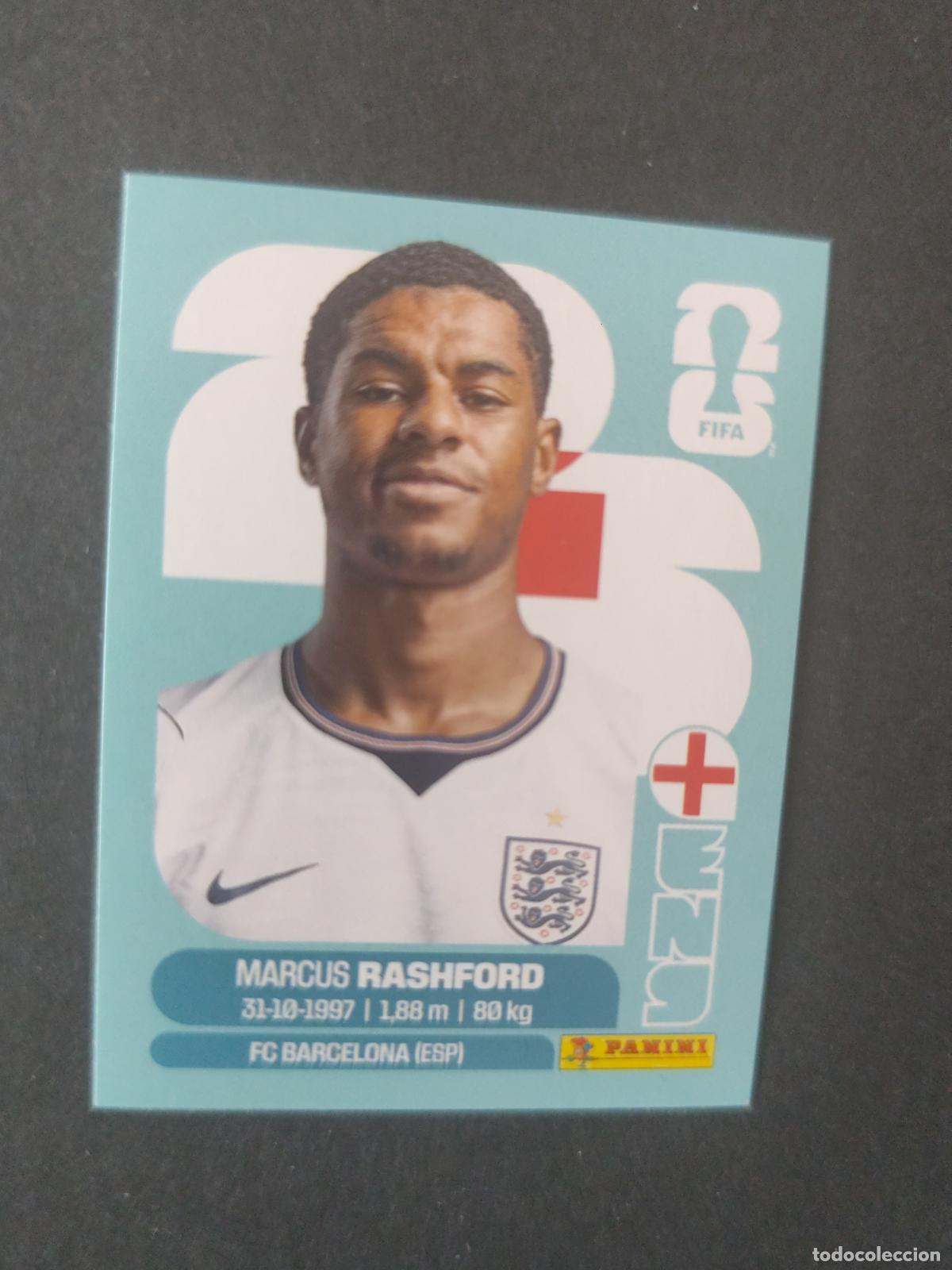 Cromos de F&uacute;tbol: ENG19 MARCUS RASHFORD 19 INGLATERRA MUNDIAL FIFA WORLD CUP 2026 STICKER PANINI SIN PEGAR