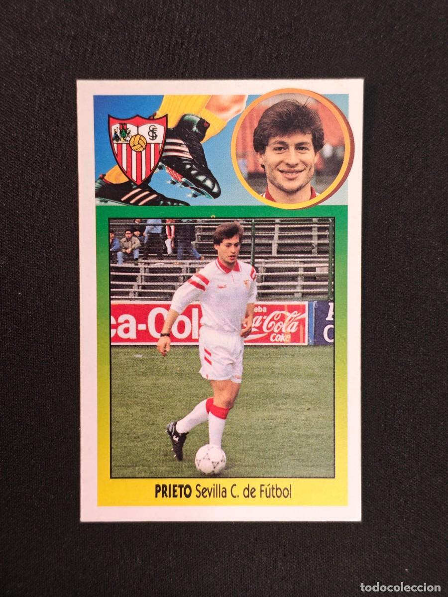 Cromos de Futebol: CROMO LIGA ESTE PRIETO SEVILLA NUNCA PEGADO SIN PEGAR 93 94 1993 1994 RA526