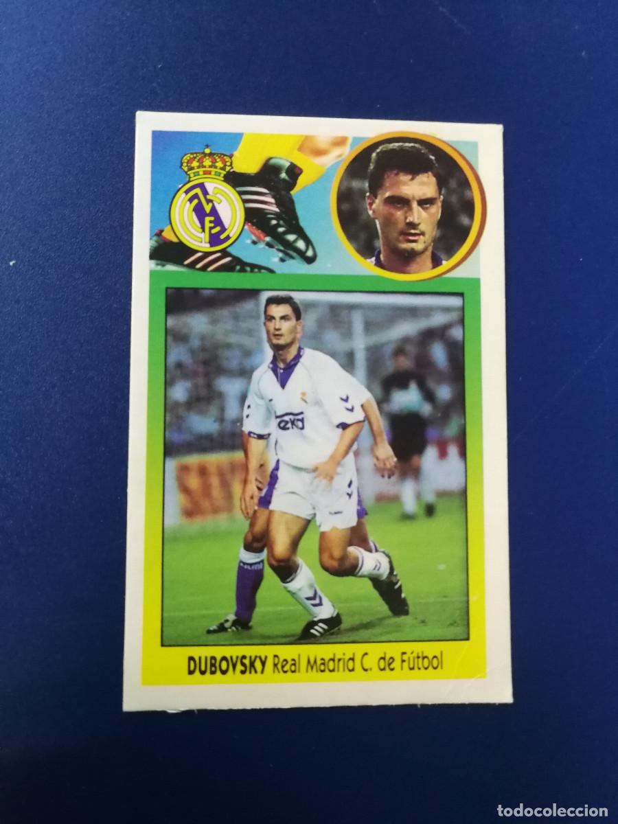Cromos de F&uacute;tbol: Dubovsky Coloca Real Madrid editorial Este 1993-94, Este 93/94, despegado