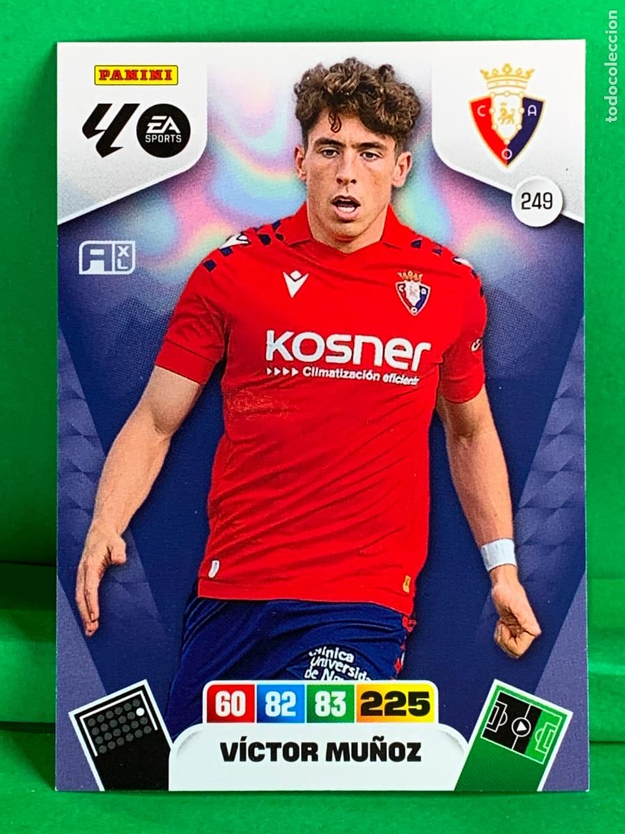 Fu&szlig;ball-Sticker: 249 V&iacute;ctor Mu&ntilde;oz CA Osasuna Base card ADRENALYN XL LIGA 2025/2026 25 26 PANINI