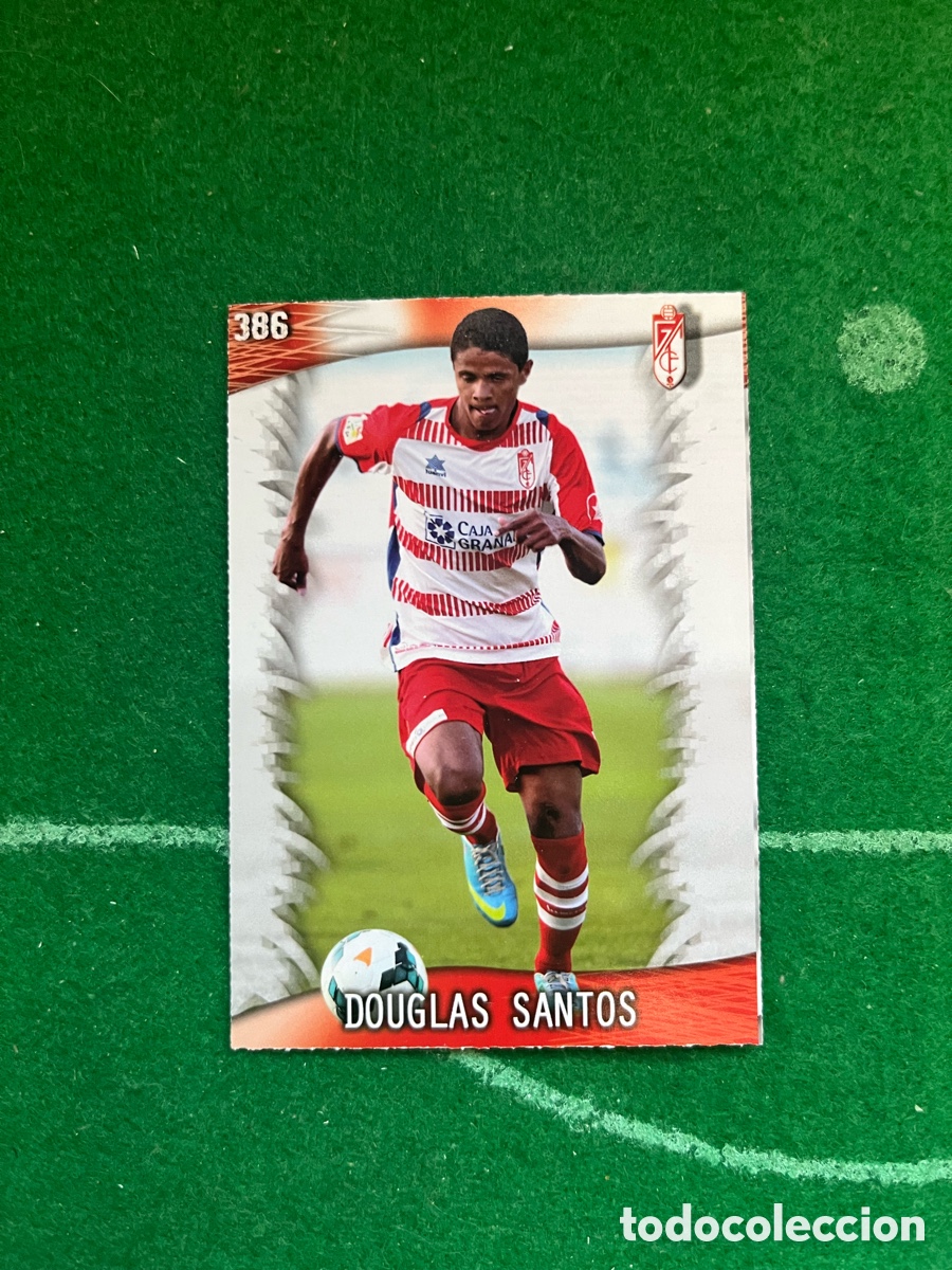Cromos de F&uacute;tbol: 386 DOUGLAS SANTOS GRANADA LAS FICHAS DE LA LIGA 2013 2014 MUNDICROMO