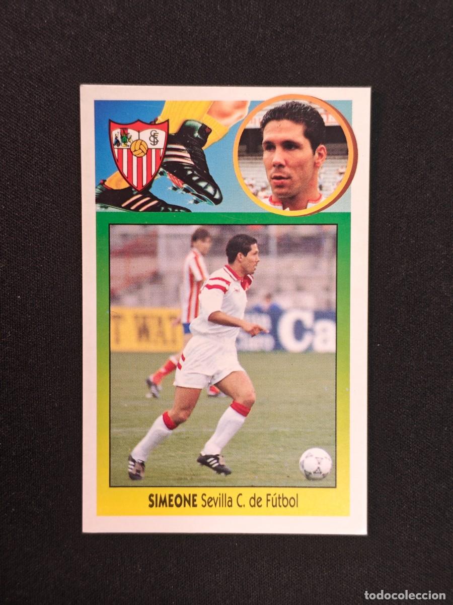 Cromos de F&uacute;tbol: CROMO LIGA ESTE SIMEONE SEVILLA NUNCA PEGADO SIN PEGAR 93 94 1993 1994 RA526