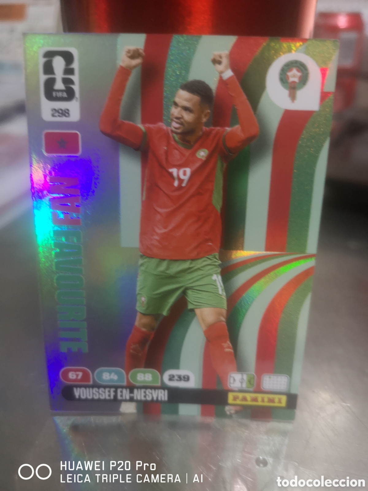 Cromos de F&uacute;tbol: ADRENALYN XL FIFA WORLD CUP 2026 FAN FAVOURITE YOUSSEF EN NESYRI - 298