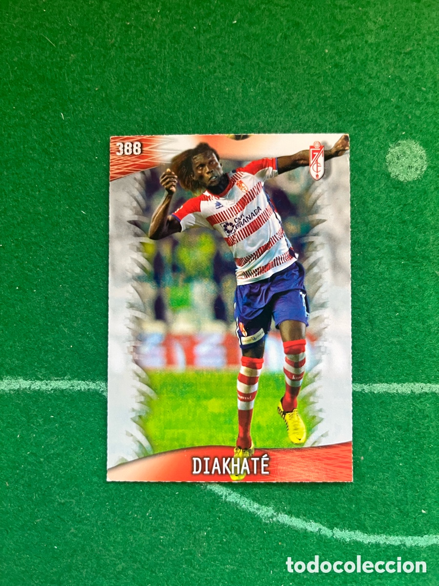 Cromos de F&uacute;tbol: 388 DIAKHATE GRANADA LAS FICHAS DE LA LIGA 2013 2014 MUNDICROMO