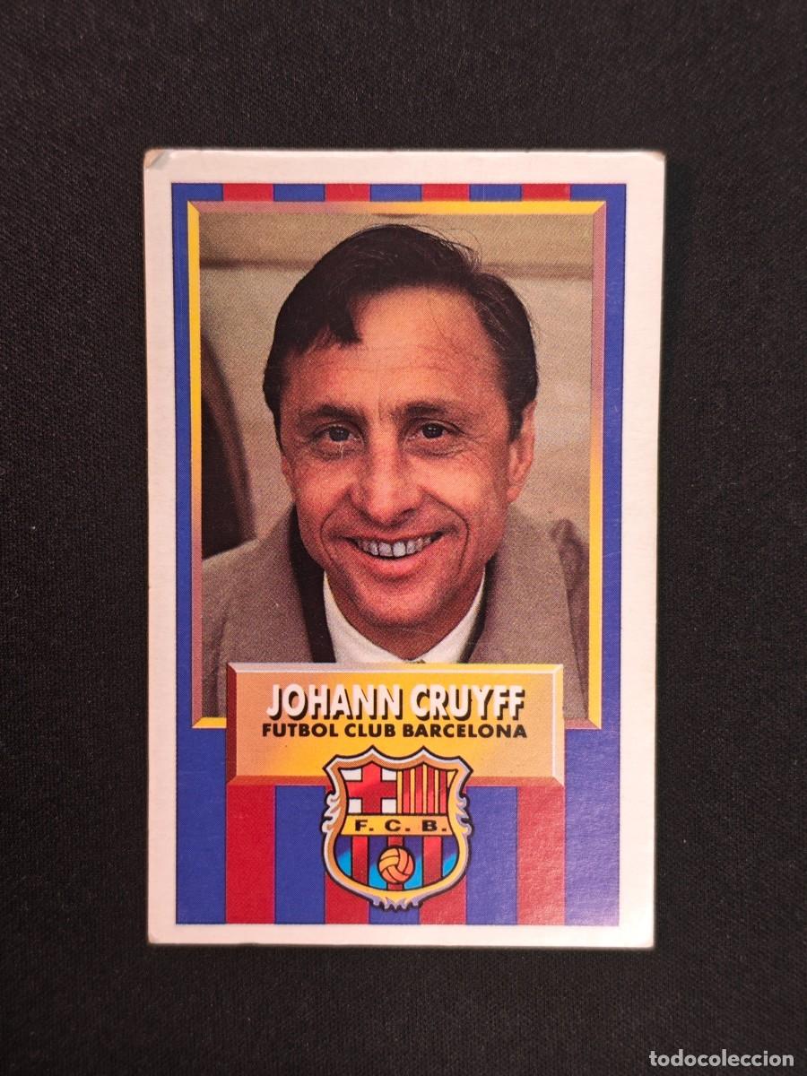Cromos de F&uacute;tbol: CROMO LIGA ESTE ENTRENADOR JOHANN CRUYFF BARCELONA NUNCA PEGADO SIN PEGAR 93 94 1993 1994 RA526