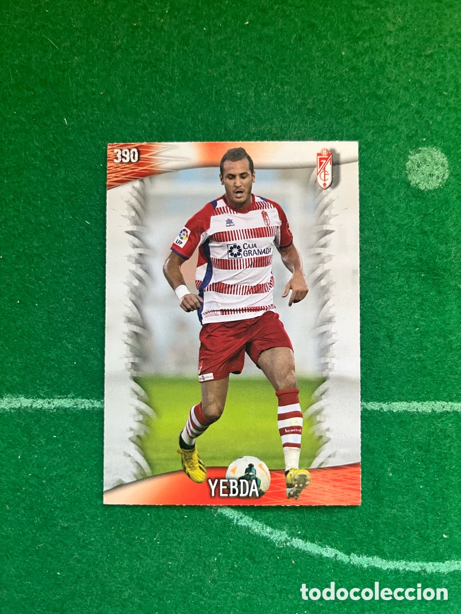 Cromos de F&uacute;tbol: 390 YEBDA GRANADA LAS FICHAS DE LA LIGA 2013 2014 MUNDICROMO
