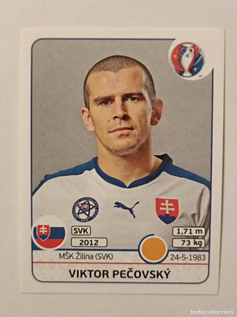 Cromos de F&uacute;tbol: #220 VIKTOR PECOVSKY (ESLOVAQUIA) EURO FRANCIA 2016 PANINI