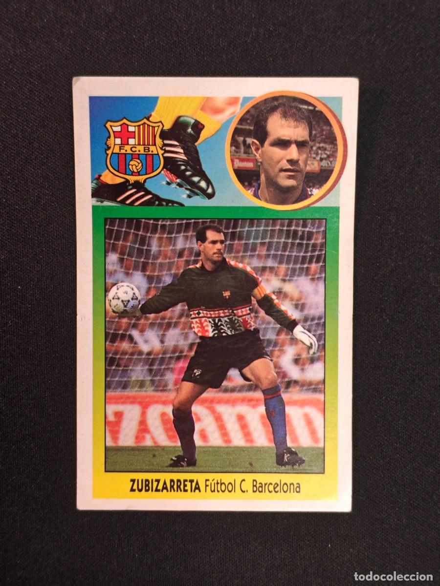 Cromos de F&uacute;tbol: CROMO LIGA ESTE ZUBIZARRETA BARCELONA NUNCA PEGADO SIN PEGAR 93 94 1993 1994 RA526