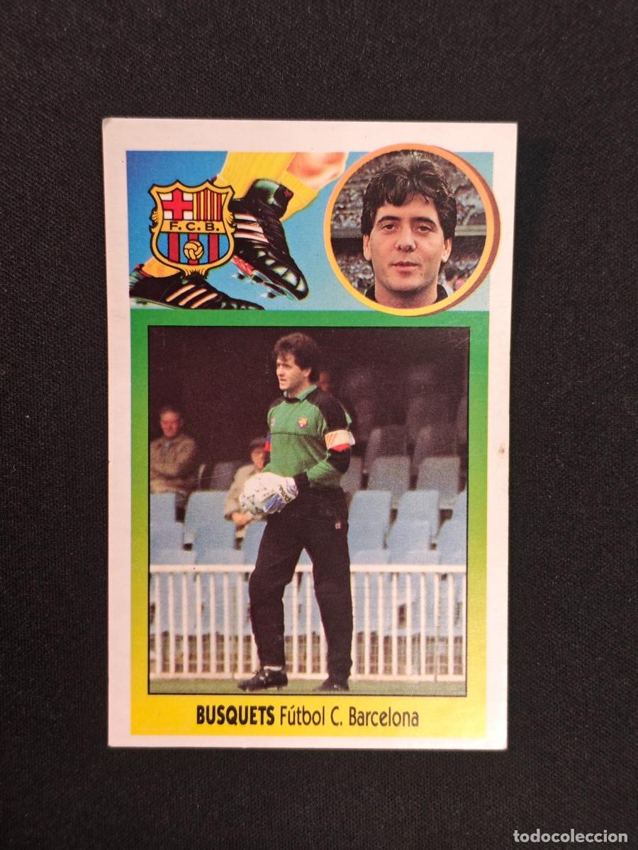 Cromos de F&uacute;tbol: CROMO LIGA ESTE BUSQUETS BARCELONA NUNCA PEGADO SIN PEGAR 93 94 1993 1994 RA526