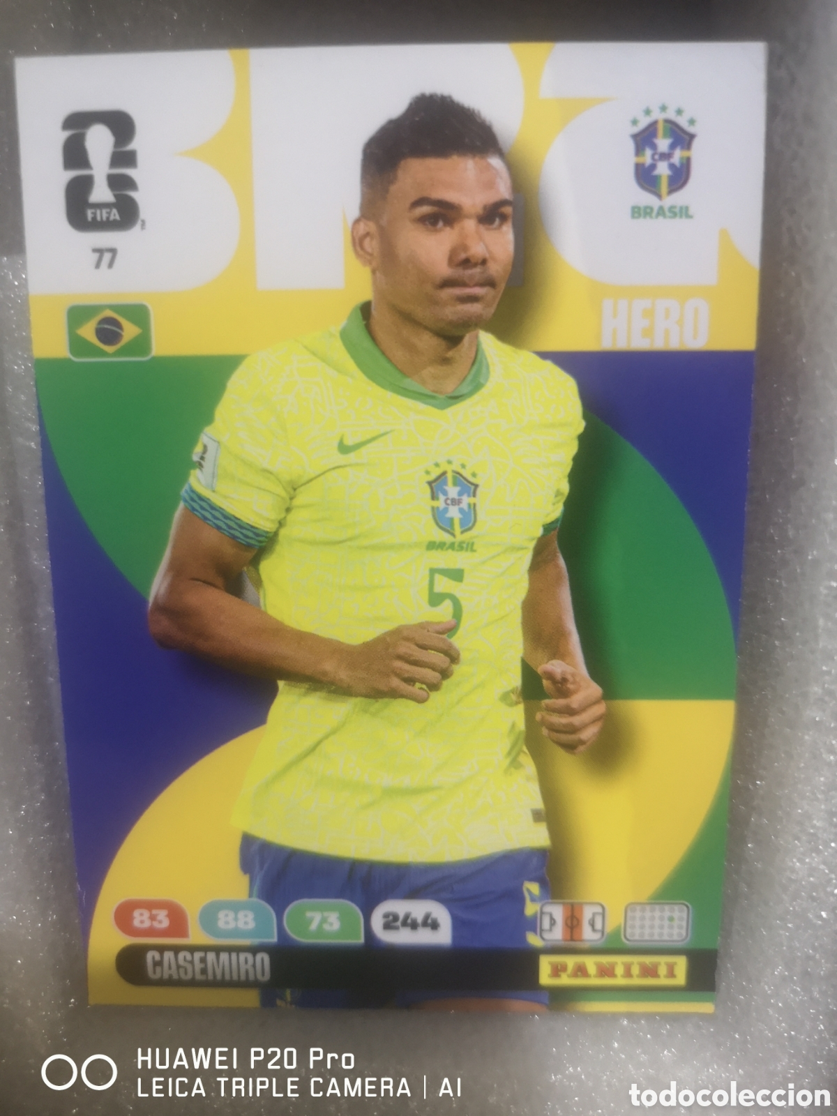 Cromos de F&uacute;tbol: 77 CASEMIRO ADRENALYN FIFA WORLD CUP 2026 BRASIL