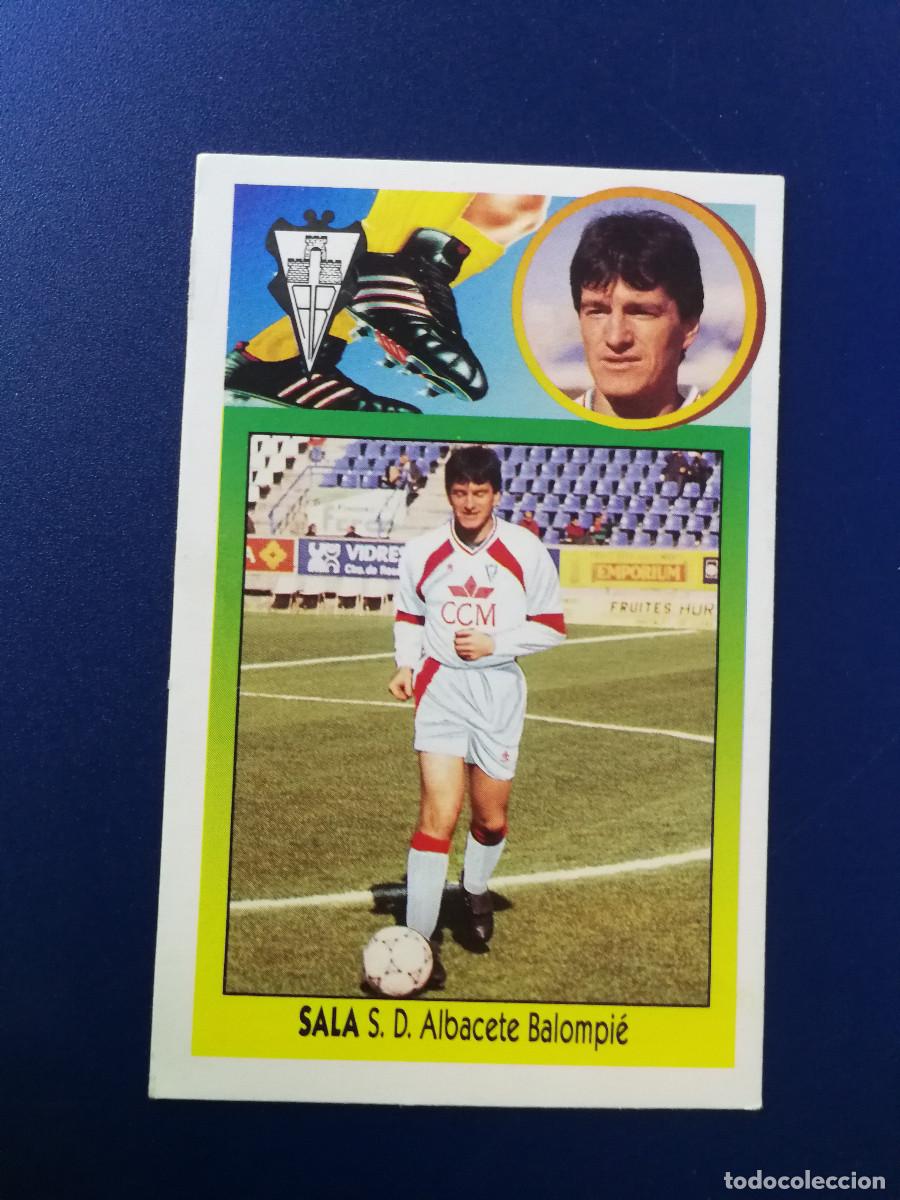 Football Stickers: Sala Coloca SD Albacete editorial Este 1993-94, Este 93/94, despegado