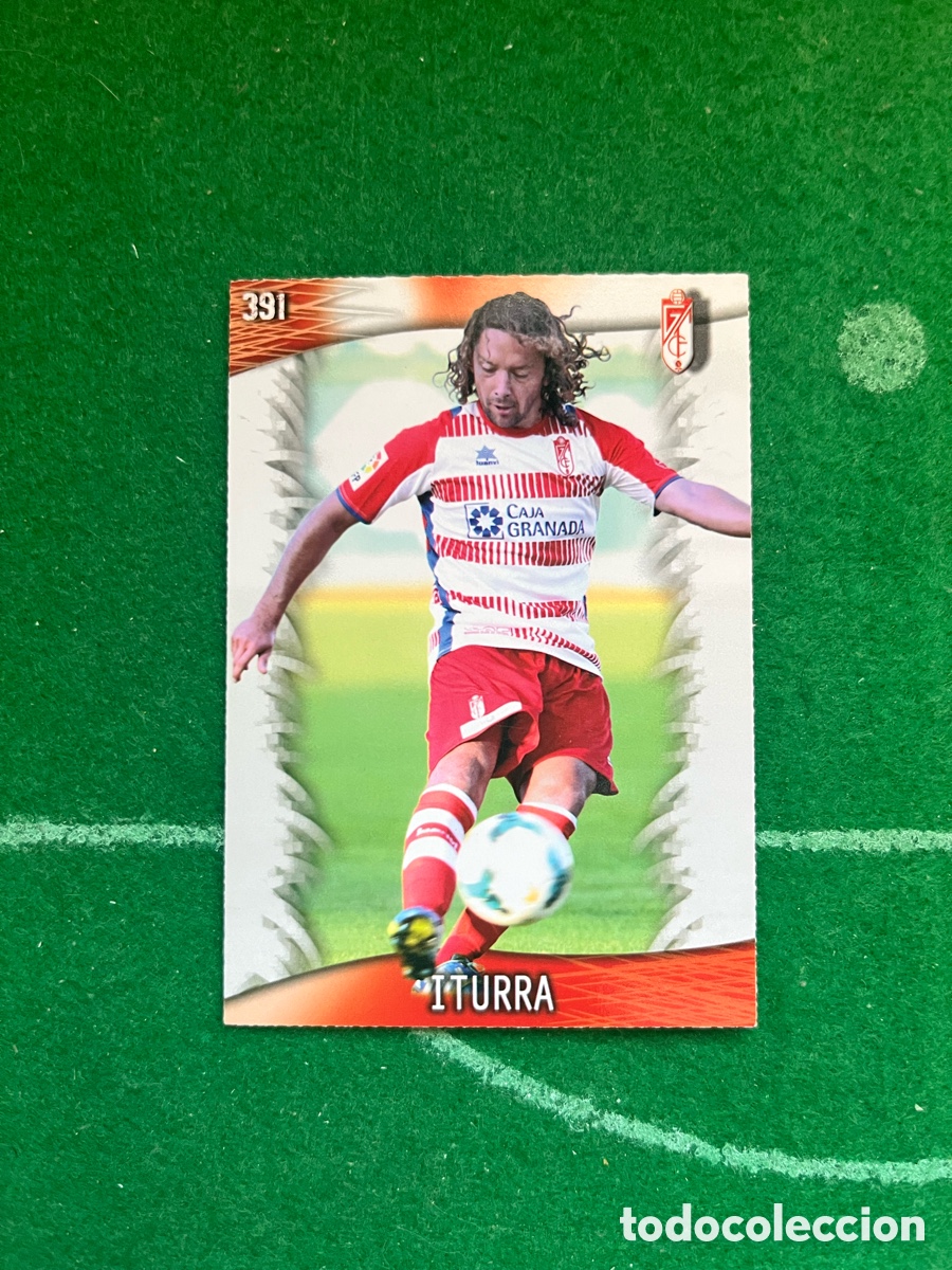 Cromos de F&uacute;tbol: 391 ITURRA GRANADA LAS FICHAS DE LA LIGA 2013 2014 MUNDICROMO