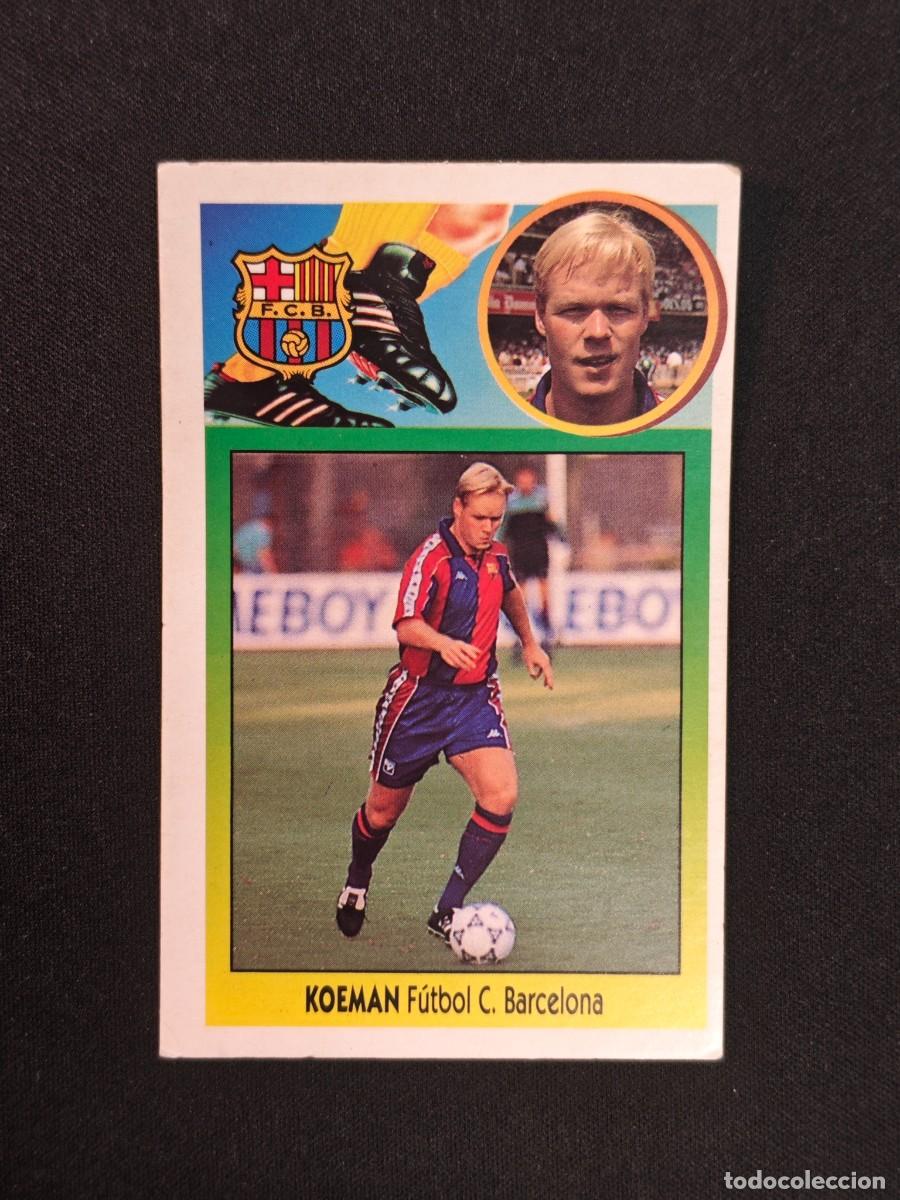 Cromos de F&uacute;tbol: CROMO LIGA ESTE KOEMAN BARCELONA NUNCA PEGADO SIN PEGAR 93 94 1993 1994 RA526