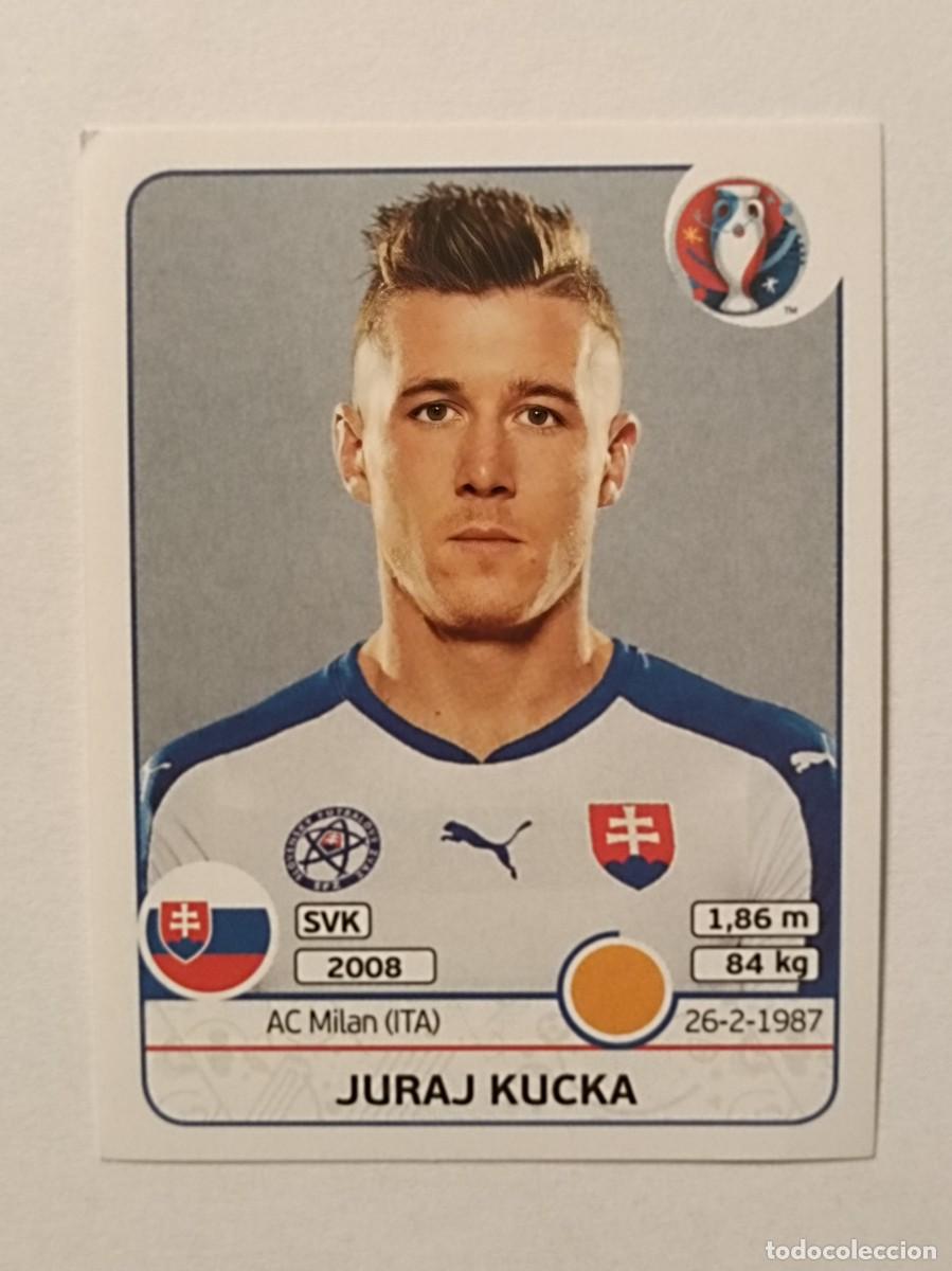 Cromos de F&uacute;tbol: #222 JURAJ KUCKA (ESLOVAQUIA) EURO FRANCIA 2016 PANINI