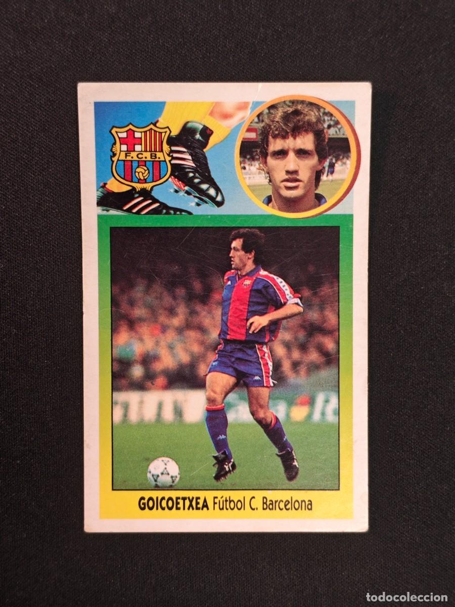 Cromos de F&uacute;tbol: CROMO LIGA ESTE GOICOETXEA BARCELONA NUNCA PEGADO SIN PEGAR 93 94 1993 1994 RA526