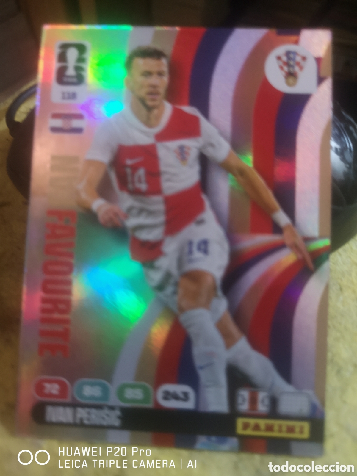 Cromos de F&uacute;tbol: ADRENALYN XL FIFA WORLD CUP 2026 FAN FAVOURITE IVAN PERISIC 118