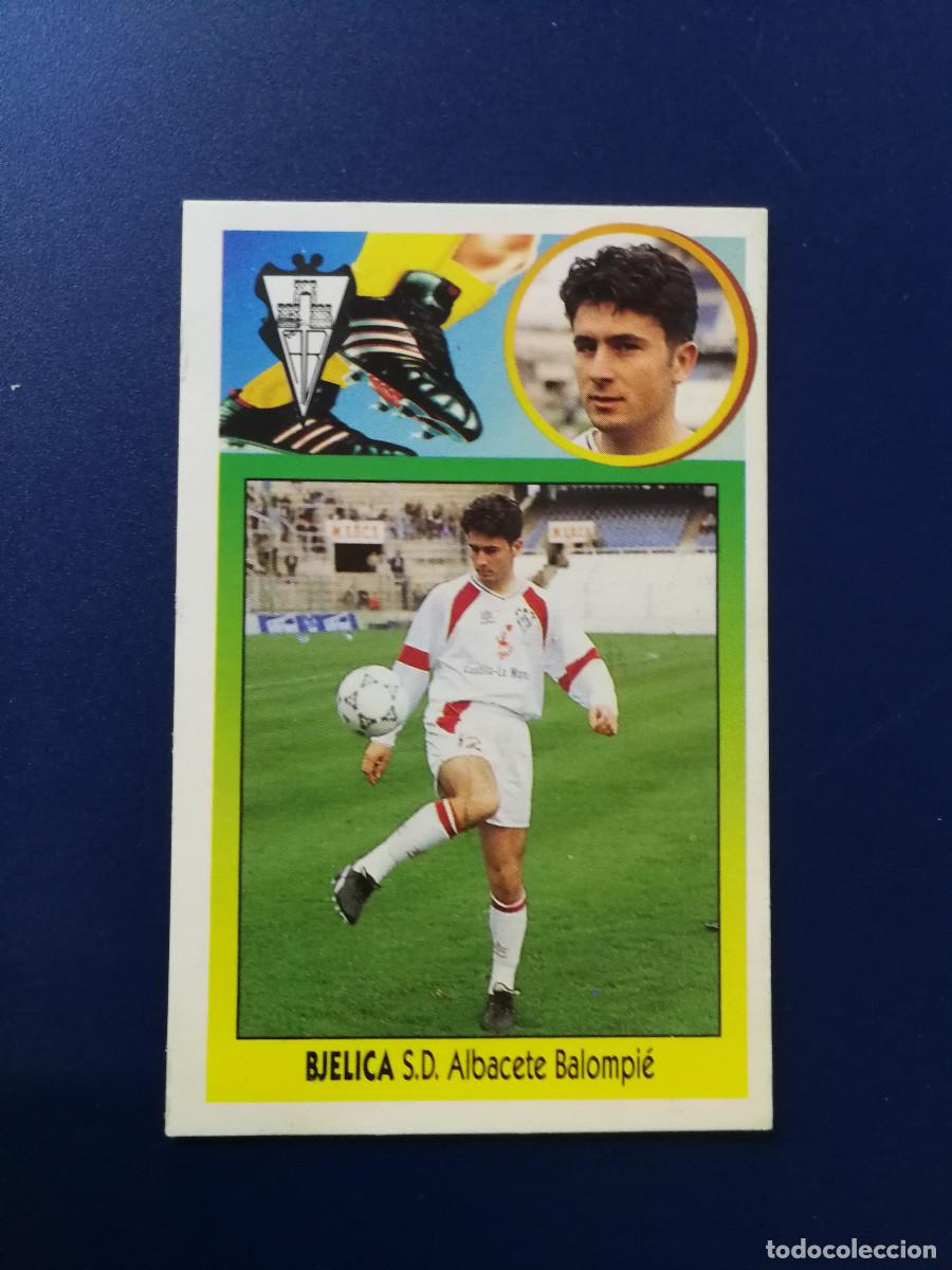 Football Stickers: Bjelica Coloca SD Albacete editorial Este 1993-94, Este 93/94, despegado