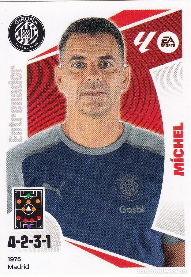 Football Stickers: ESTE 2024-25 * M&Iacute;CHEL * N&ordm; 2 DEL GIRONA FC (NUEVO DE SOBRE) (A-12)