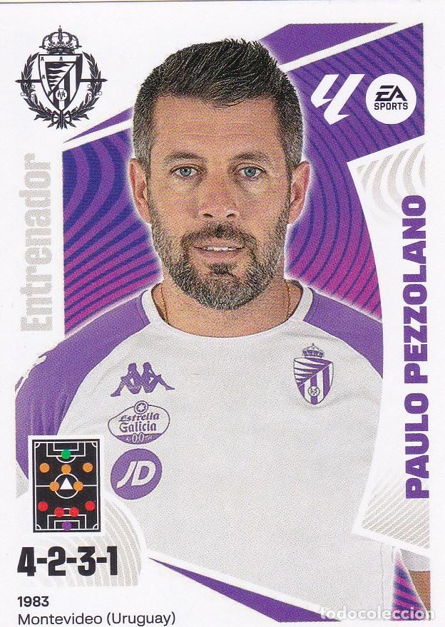 Cromos de Futebol: ESTE 2024-25 * PAULO PEZZOLANO * N&ordm; 2 DEL VALLADOLID CF (NUEVO DE SOBRE) (A-12)