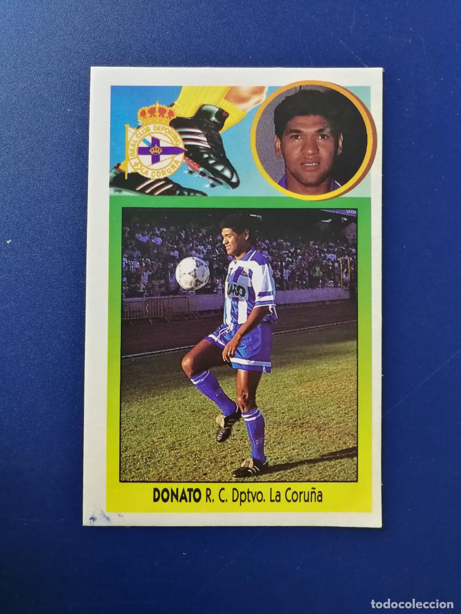 Football Stickers: Donato Coloca RCD La Coru&ntilde;a editorial Este 1993-94, Este 93/94, despegado